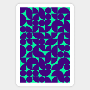 Attractive Geometric Pattern - Shapes #4 Sticker